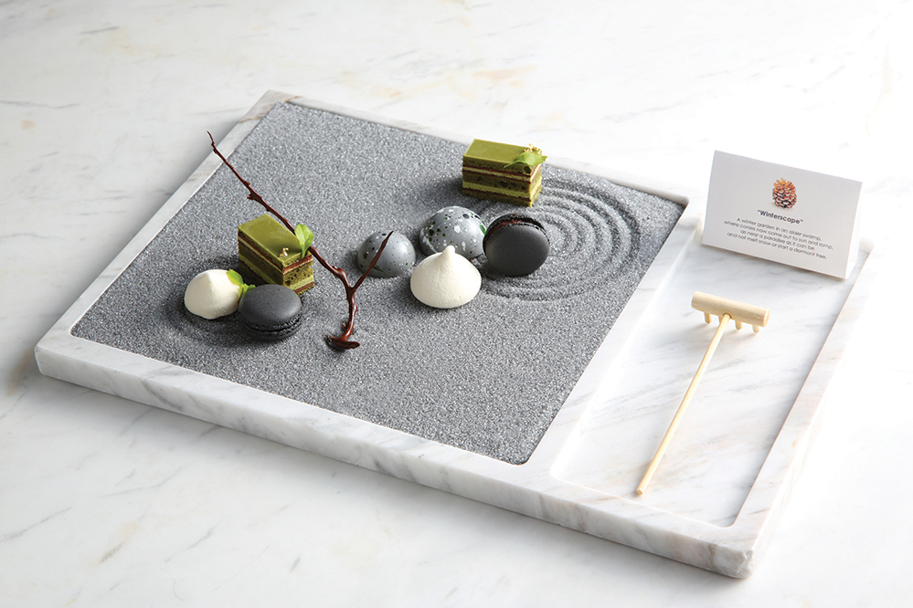 Tate Dining Room and Bar Chef Vicky Lau’s Zen Garden shows off the former graphic designer’s painterly approach to food